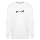 Saved Unisex Organic Longsleeve Shirt - white