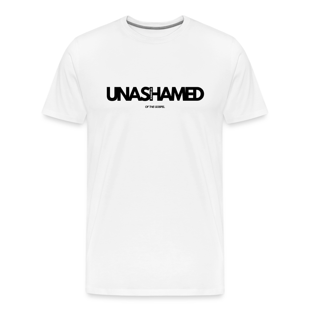 Unashamed Men’s Premium T-Shirt - white