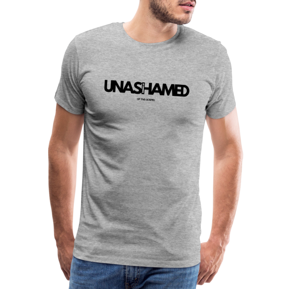 Unashamed Men’s Premium T-Shirt - heather grey