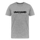 Unashamed Men’s Premium T-Shirt - heather grey