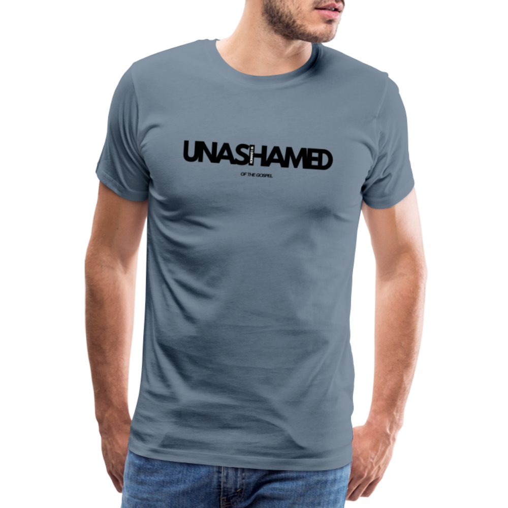 Unashamed Men’s Premium T-Shirt - steel blue