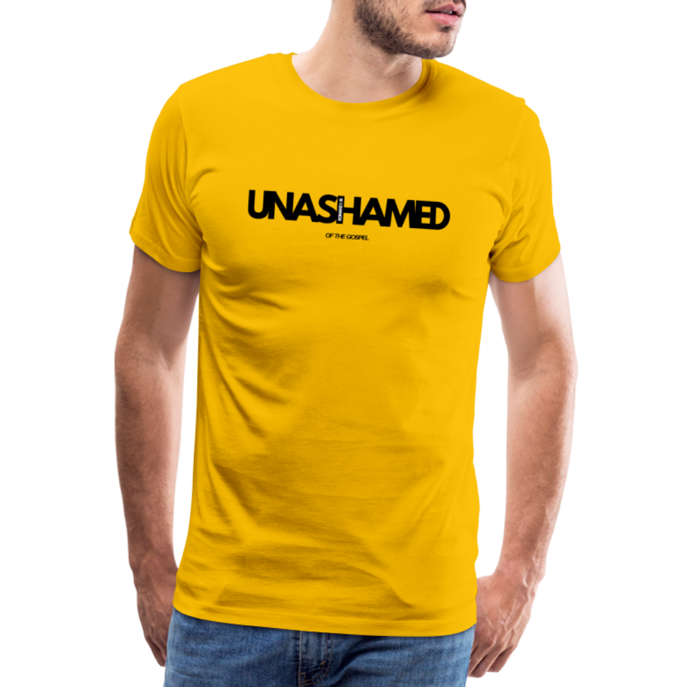 Unashamed Men’s Premium T-Shirt - sun yellow