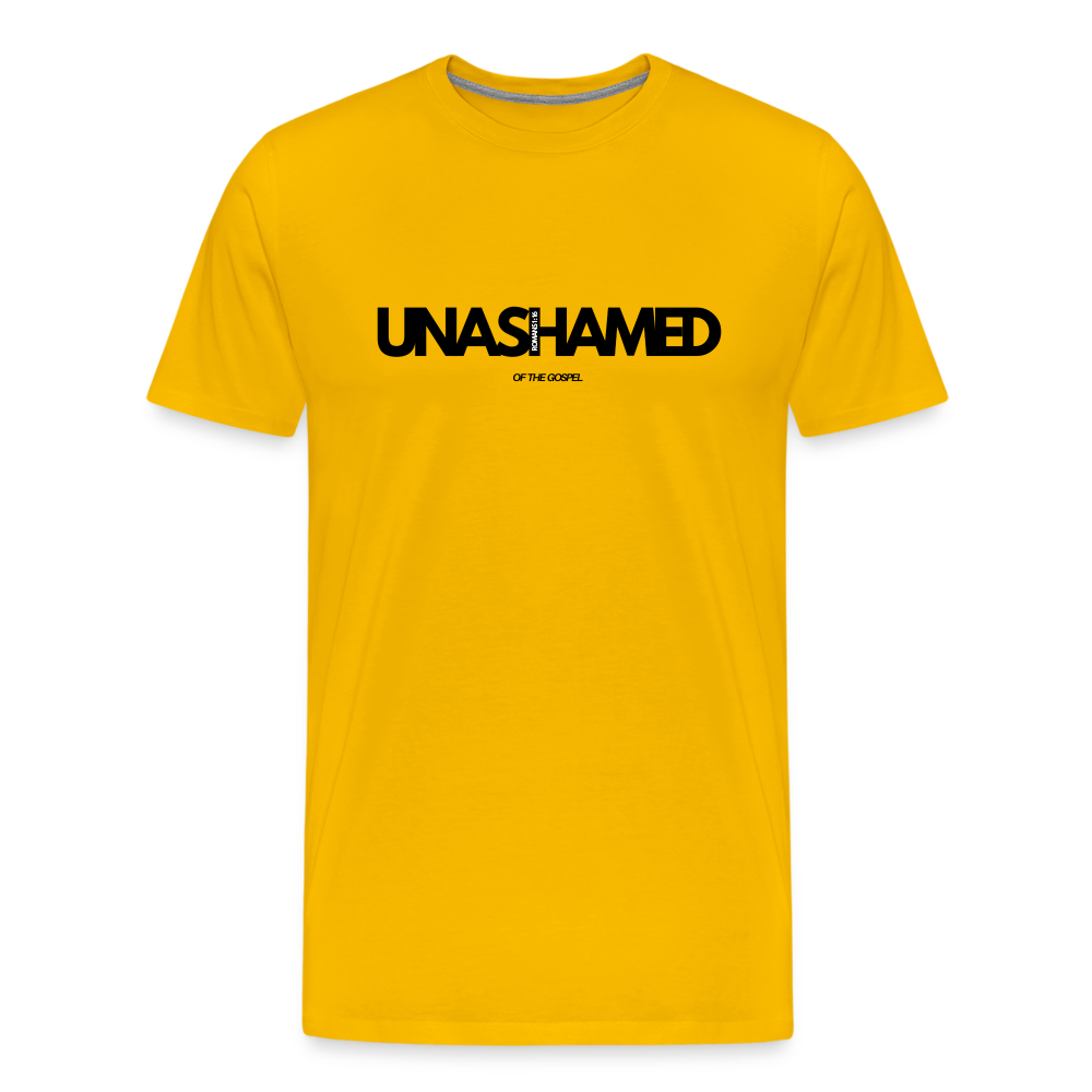 Unashamed Men’s Premium T-Shirt - sun yellow