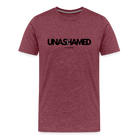 Unashamed Men’s Premium T-Shirt - heather burgundy