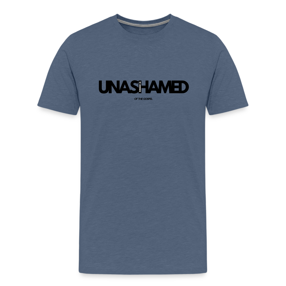 Unashamed Men’s Premium T-Shirt - heather blue