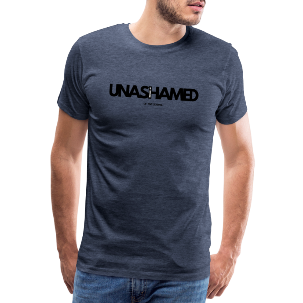 Unashamed Men’s Premium T-Shirt - heather blue