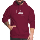 King of Kings Unisex Hoodie - bordeaux