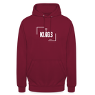 King of Kings Unisex Hoodie - bordeaux