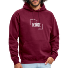 King of Kings Unisex Hoodie - bordeaux