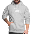 King of Kings Unisex Hoodie - light heather grey