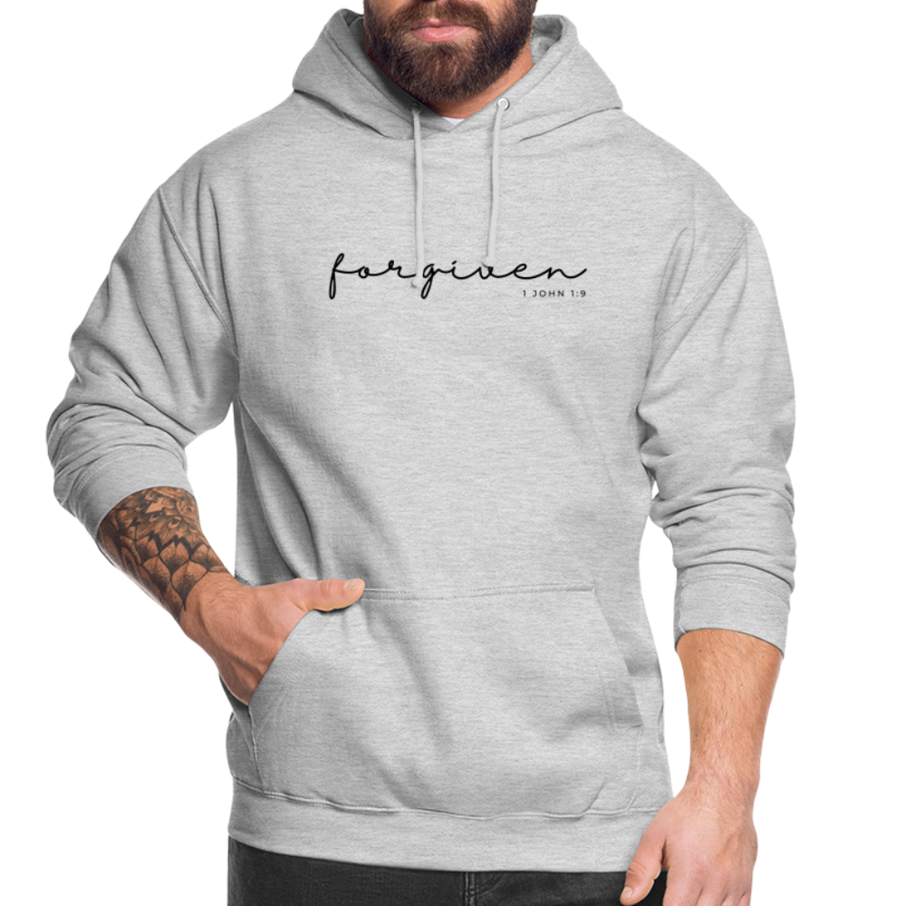 Forgiven Unisex Hoodie - light heather grey