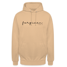 Forgiven Unisex Hoodie - peach