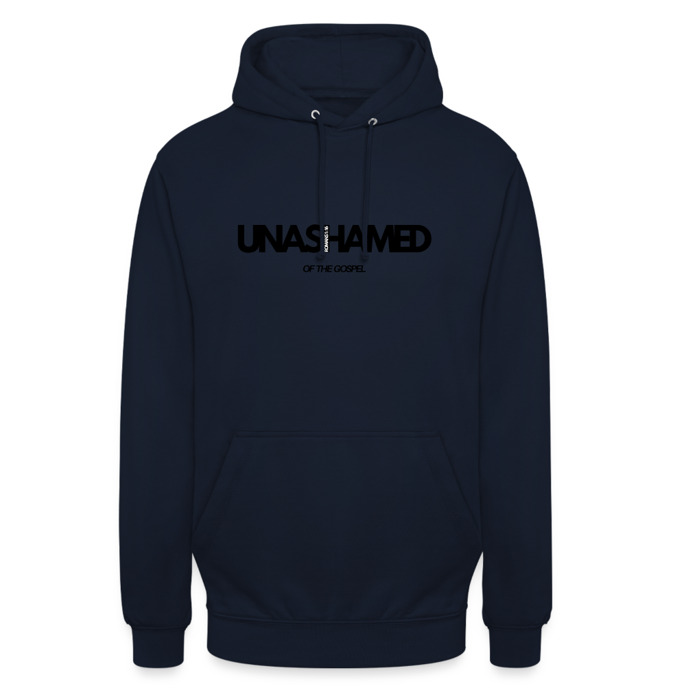 Unashamed Unisex Hoodie - navy