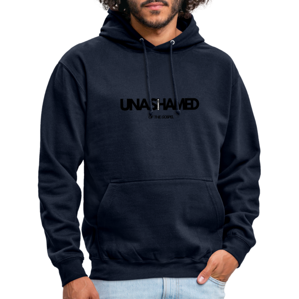 Unashamed Unisex Hoodie - navy