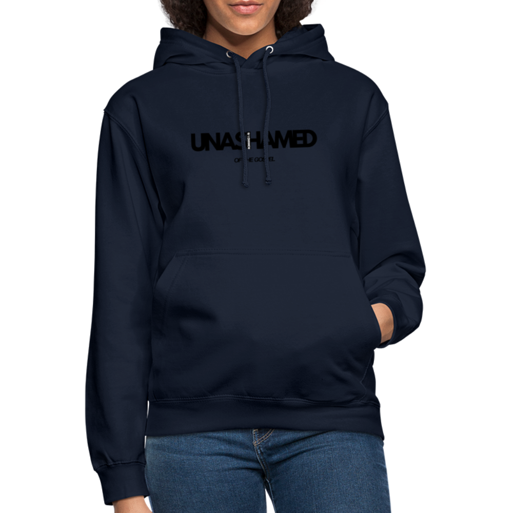 Unashamed Unisex Hoodie - navy