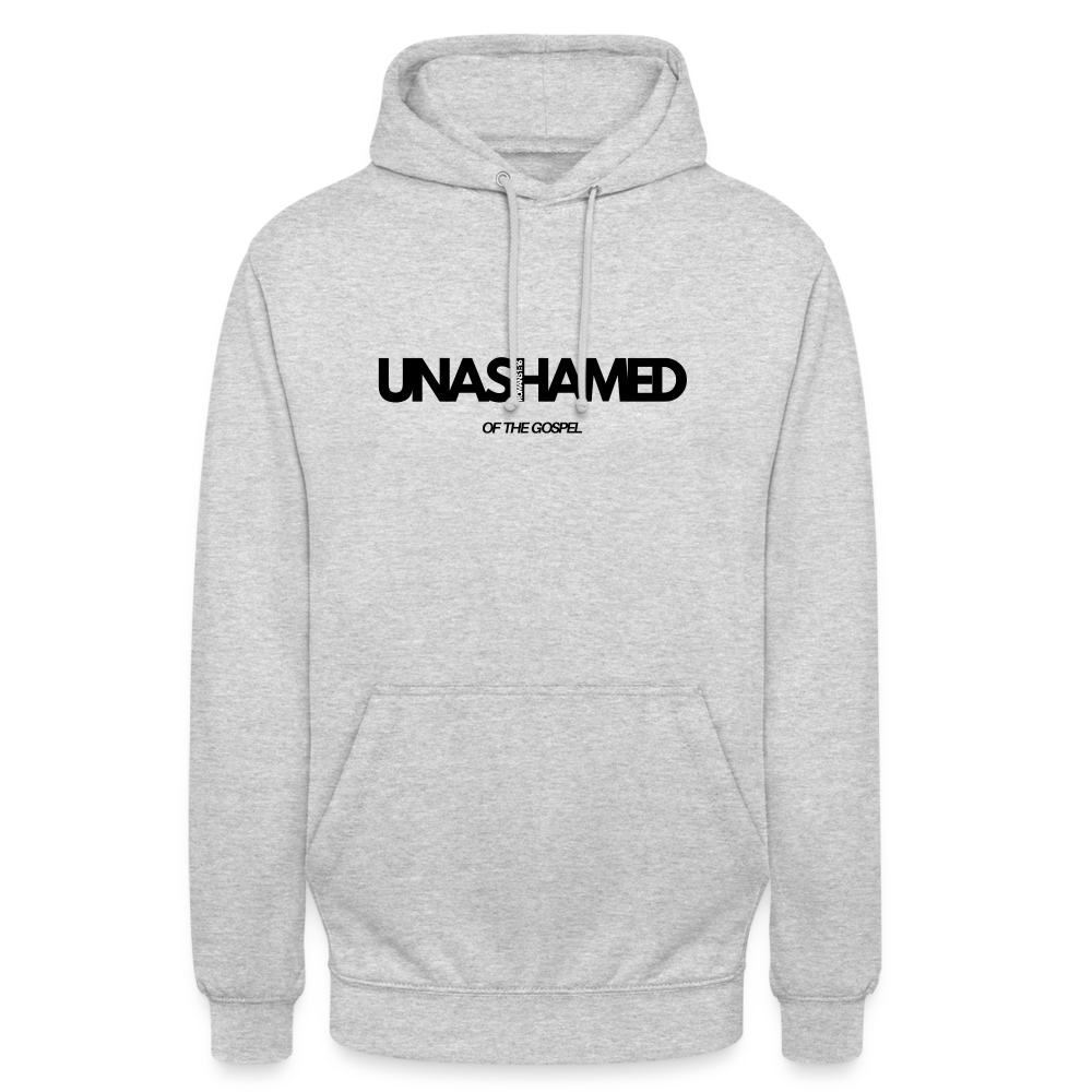 Unashamed Unisex Hoodie - light heather grey