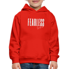 Fearless Kids' Premium Hoodie - red