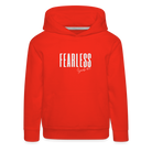 Fearless Kids' Premium Hoodie - red