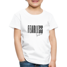 Fearless Kids' Premium T-Shirt - white