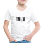 Fearless Kids' Premium T-Shirt - white