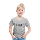 Fearless Kids' Premium T-Shirt - heather grey