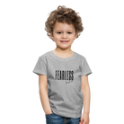 Fearless Kids' Premium T-Shirt - heather grey