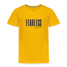 Fearless Kids' Premium T-Shirt - sun yellow