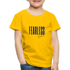 Fearless Kids' Premium T-Shirt - sun yellow