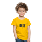 Fearless Kids' Premium T-Shirt - sun yellow