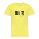 Fearless Kids' Premium T-Shirt - yellow