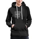 Faith Hope Love Women’s Premium Hoodie - black