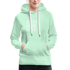 Faith Hope Love Women’s Premium Hoodie - light mint