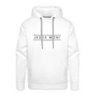 Jesus won! Men’s Premium Hoodie - white