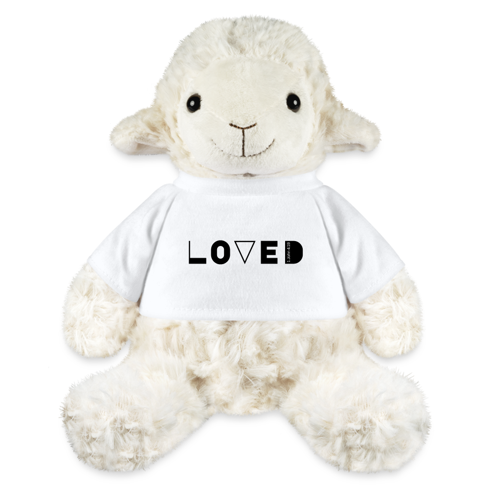 Loved Soft Cuddle Sheep:  Anni - white