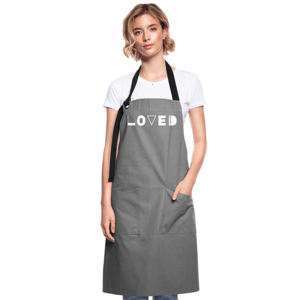 Loved Artisan Apron - grey/black