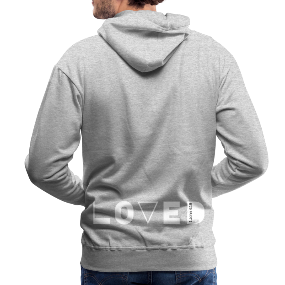 Loved Men’s Premium Hoodie - heather grey