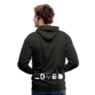 Loved Men’s Premium Hoodie - charcoal grey