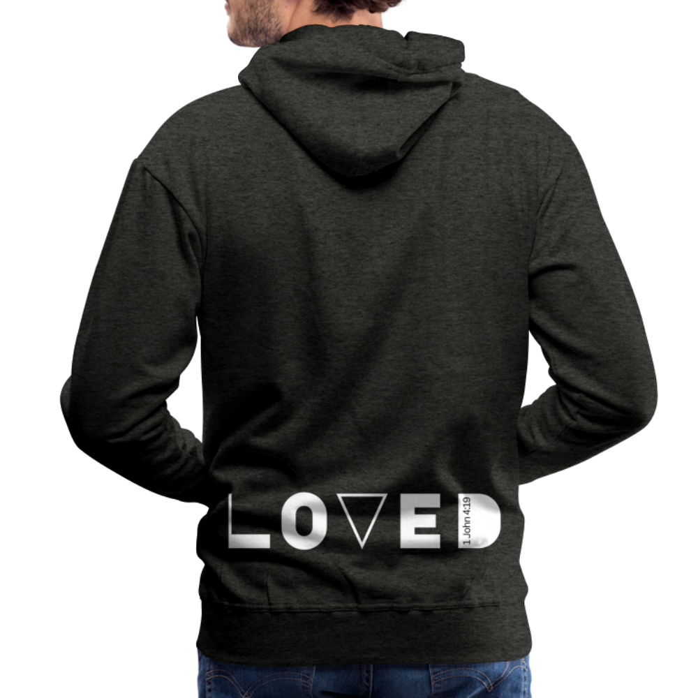 Loved Men’s Premium Hoodie - charcoal grey