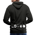 Loved Men’s Premium Hoodie - charcoal grey