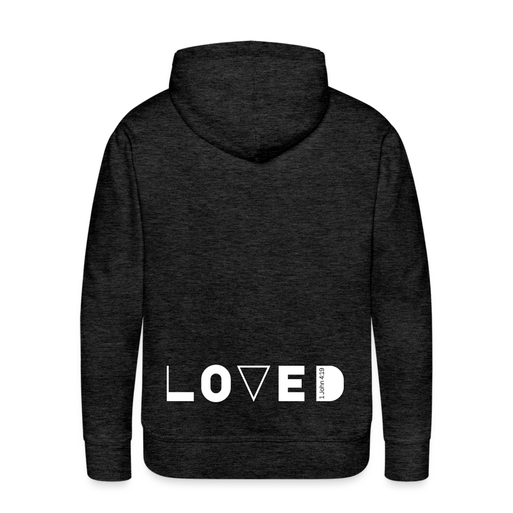 Loved Men’s Premium Hoodie - charcoal grey