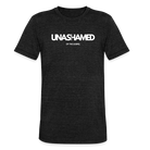 Unashamed unisex Tri-Blend T-Shirt - heather black