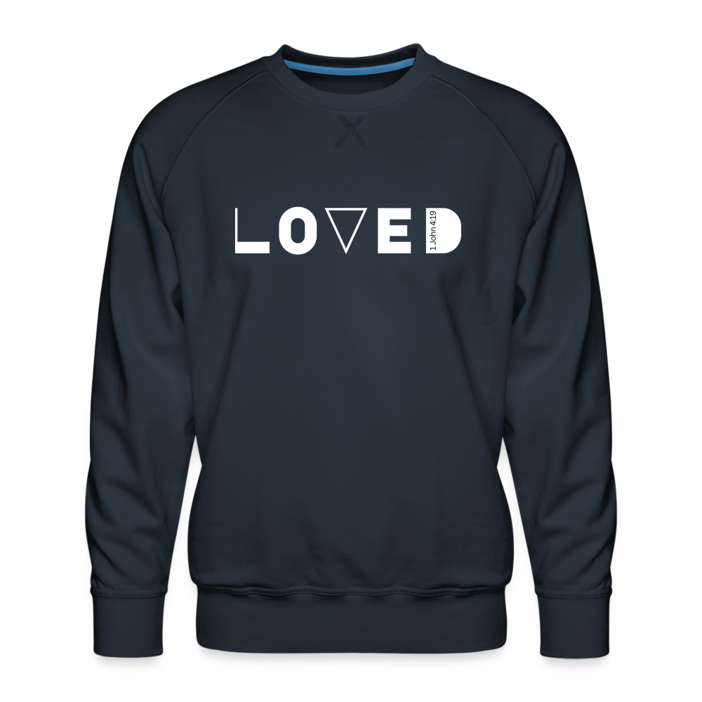 Loved Men’s Premium Sweatshirt - navy
