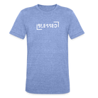 Blessed unisex Tri-Blend T-Shirt - heather blue