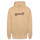 Blessed Unisex Hoodie - peach