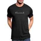 Blessed unisex Tri-Blend T-Shirt - heather black