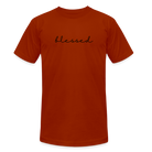 Blessed unisex Tri-Blend T-Shirt - heather brick