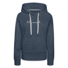 Blessed Women’s Premium Hoodie - heather denim