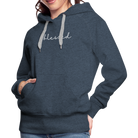 Blessed Women’s Premium Hoodie - heather denim