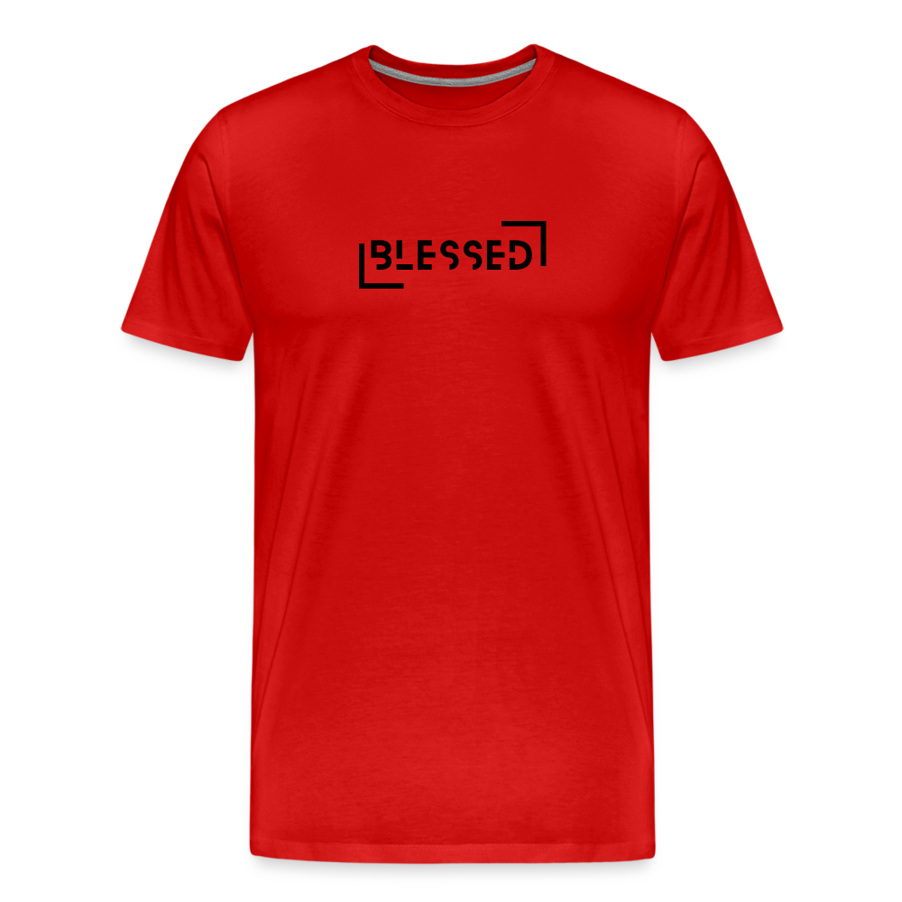 Blessed Men’s Premium T-Shirt - red