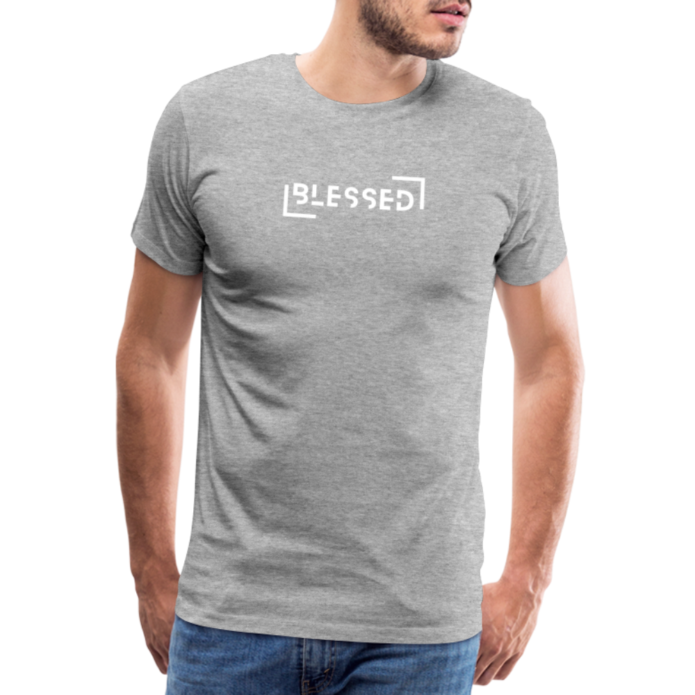 Blessed Men’s Premium T-Shirt - heather grey